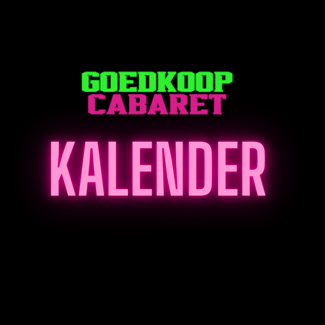 Goedkoop cabaret kalender